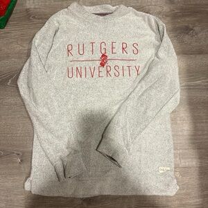 Gray Rutgers University Sweatshirt